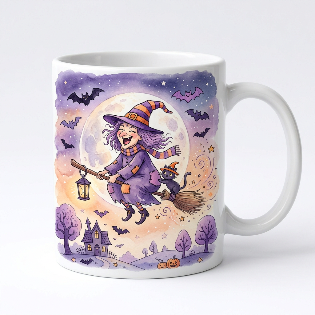 Tasse Halloween — La Sorcière