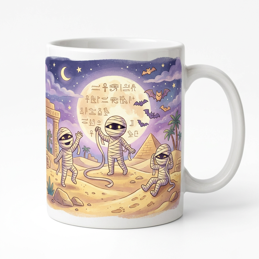 Tasse Halloween — Les Momies