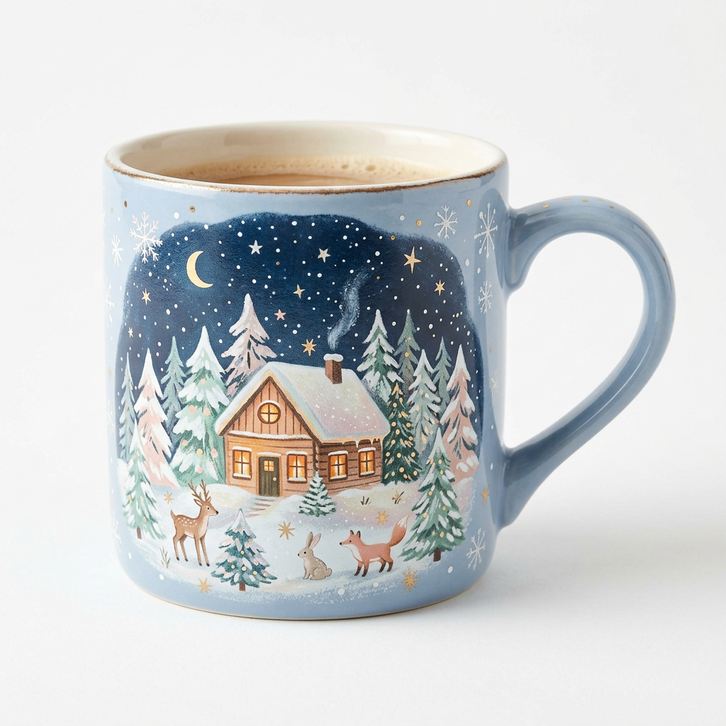 Tasse Nuit Magique de Noël